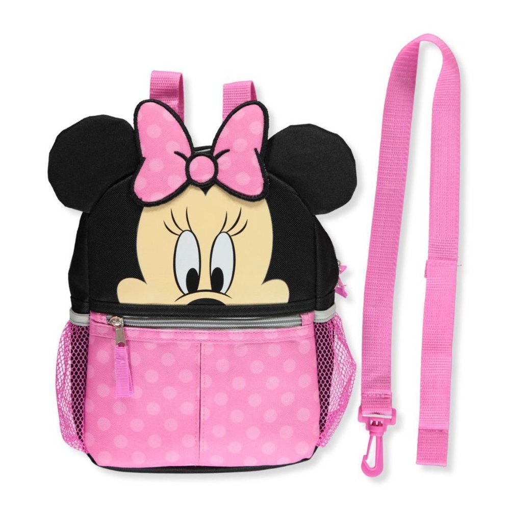 Disney Baby Minnie Toddler Harness Backpack Pink